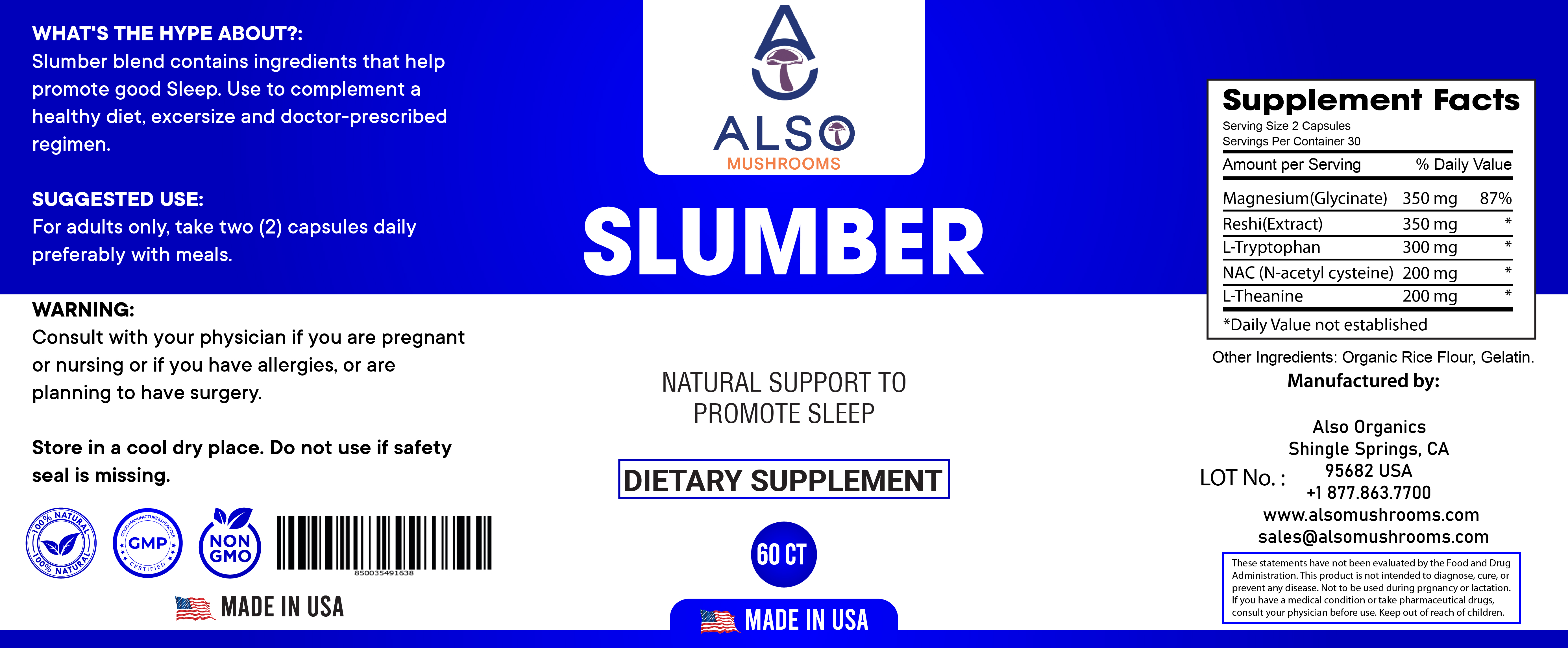 Slumber Label